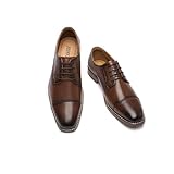 Poerkan Herren Business Schnürschuhe, Hohe Qualität Klassische Oxfords, Komfortable Vielzweckige...