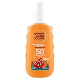 Garnier Sonnenschutzspray für Kinder, für empfindliche Haut, sehr hoher Schutz, LSF 50+,...