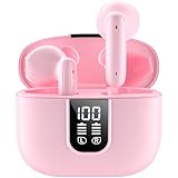 Kopfhörer Kabellos Bluetooth 5.4, In Ear Kopfhörer mit 6 Mic, ENC Noise Cancelling, 2025 Neue...