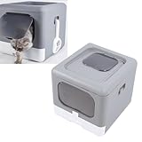 Aoaoy Katzen Spielen Spielzeug mit Interaktiver und Automatischer Schwenkplattform, Ideal für...