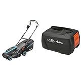 Gardena Akku-Rasenmäher PowerMax 37/36V P4A Ready-to-Use Set & System Akku P4A PBA 18V/72: Zubehör...