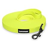 Looxmeer Schleppleine für Hunde, 5m /7m /10m /15m /20m /25m /30m Hundeleine mit Handschlaufe und...