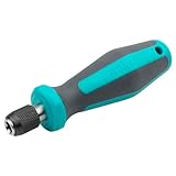wolfcraft Handschraubendreher mit Bitaufnahme I 1240000 I Für ergonomisches Schrauben I mit Magnet...