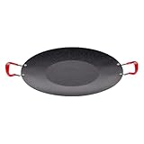 BBQ Grill Pan - Herd Non -Stick -Bratpfanne, runder Innengrill | Zuverlässige authentische...
