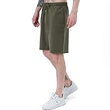 Smith & Solo Sporthose Herren Kurz - Kurze Hosen Herren, Laufshorts Männer Sommer Baumwolle...