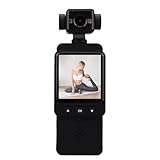 Tosuny 1080P HD Pocket Action Kamera, Handheld Sport Camcorder mit LCD Bildschirm, Körper Kamera...