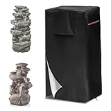 Abdeckung für Gartenbrunnen mit Reißverschluss und Kordelzug, aus strapazierfähigem,...