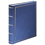 Hama Super-Jumbo Fotoalbum London 34x35 cm (Fotobuch mit 80 weißen Seiten, Album für 480 Fotos zum...