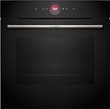 Bosch HBG7741B1, Serie 8 Smarter Einbau-Backofen, 60 x 60 cm, Made in Germany, Schwarz, Pyrolyse &...