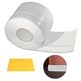 Weichsockelleiste Selbstklebend 6M, 50x20 mm PVC Sockelleiste Selbstklebend, Weichsockelleiste...