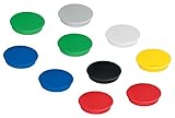 FRANKEN Magnete Rund, 10 Stück, Hochwertige Haftmagnete für Büro, Haushalt, Werkstatt, ideal für...