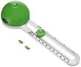 Wedo 799500 Kreisschneider Comfortline (für Durchmesser von 10 - 32 cm, inklusive 3 Klingen, mit...
