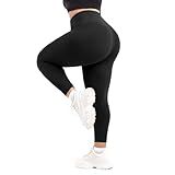 SINOPHANT Leggings Damen High Waist Große Größen, Sport Leggings Damen für Gym Outdoor XXL