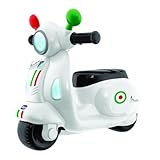 Chicco Motorrad Rutscher für Kinder Vespa Primavera, Kinderfahrzeug mit Elektronischem Bedienfeld,...