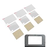 VBESTLIFE 3 Sets Bildschirmschutz für Neue 3DS XL LL Handheld -Konsole, Ultra Clear Anti Blue Light...