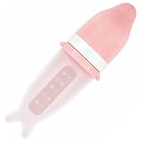 LOLIPPYY Squeeze Feeding Bottle Frei Bruchsicher mit Ersatzkopf für Neugeborene und Kleinkinder...