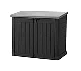 Koll Living Gartenbox Mülltonnenbox Gerätebox Schuppen für 2X 240 Liter Mülltonnen - 100%...