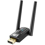 Bluetooth Adapter 5.4 für PC, 150M Langstrecken USB Bluetooth Dongle, Bluetooth Stick Plug and...