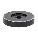 Alipis Aluminium 45 U/min Plattenspieler Adapter für 7 Zoll Vinyl Schallplatten Präziser Stabiler...