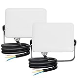 Aigostar LED Strahler Außen 30W,3300LM Superhell LED Fluter,IP65 Wasserdicht Außenstrahler, 4000K...