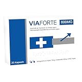 VIAFORTE Sofort - 20 Kapseln - Für den aktiven Mann - Extra stark mit Tribulus Terrestris -...