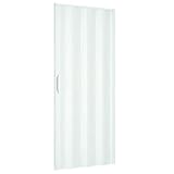 Falttür 83 x 214 cm, Modell extra Standard, aus PVC, Farbe weiß, mit reversiblem Verschluss,...