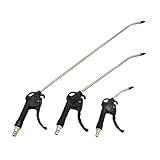 Guaber Druckluftpistolen, 3 x Druckluftpistolen, 60 mm Edelstahl-Ellenbogen-Luftpistolen für...
