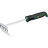 Bosch Garden Handwerkzeug Handrechen (zum Jäten und Entfernen von Gartenabfall, robust, Edelstahl,...