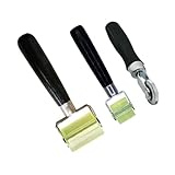 GIONAR 3 Teiliges Professionelles Andrückroller Set, Silikon Rolle, Andrückwalze, Sound Deadening...