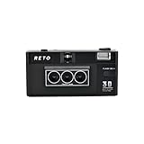 RETO Reto3D 35-mm-3D-Filmkamera – Retro-Linsenraster-3D-Effekt-Boomerang-Wigglegram-Kamera...