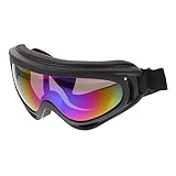 ASAKKURA Winddichte Outdoor sportbrille für Radfahren Skifahren Reiten Stoßfeste PC schutzbrille...