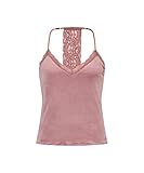 Hunkemöller Cami Velours Lace - Nostalgia Rose - L