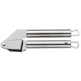 WMF Profi Plus Knoblauchpresse Edelstahl 17,5 cm, Cromargan Edelstahl teilmattiert, Knoblauchpresse...