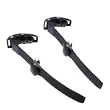 GRIRIW 2 Stück Roller Skate Schnallen Set Verstellbar Ersatz Riemen für Inliner und Rollschuhe...
