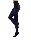 CALZITALY Strumpfhose aus Merinowolle, Winterstrumpfhosen, Warme Strumpfhose | Schwarz, Grau, Navy,...