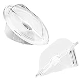 Toyvian Elektrische Pfeffermühlen Acryldeckel 2 Stück Transparenter Staubschutz für...