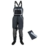 Goture 100% wasserdichte Wathose Herren wasserdichte zum Angeln für Männer und Frauen,...