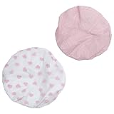 ABOOFAN 2 Stück Duschhaube Damen Doppel lagen Haarkur Badekappe mit Elastischem für Lange Haare...