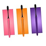 TOYANDONA 6 Stück Zahnbürsten mit Bambus aktivkohle Weiche Borsten Ergonomischer Rutschfester...