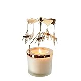 Lavendel-Duftkerzen mit Karussell, rotierender Kerzenhalter, Geschenke für Mutter, Frau, Jahrestag,...