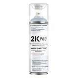 2K PRO 2K Spraydose 400ml - 2 Komponenten Sprühlack, Schnelltrocknender Spritzlack, UV-Beständig,...