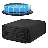 Poolfolie, Schwimmbad, pannensicher, stabiles Material, 3,1 m, Flexible Passform, geeignet für...
