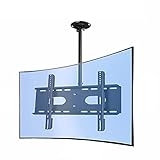 TV-Ständer, TV-Wandhalterung, Deckenhalterung für TV, verstellbar, neigbar und schwenkbar, passend...
