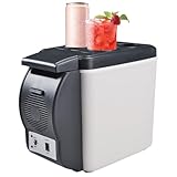 Elektrische Kühltasche für mit 12 Volt – Mini-Kühlschrank mit Heizfunktion,...