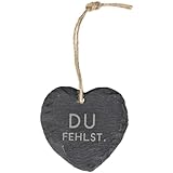 Spruchreif | Schieferherz mit Gravur | Schieferherz mit Spruch | Dekoherz Aufhängen | Erinnerung |...