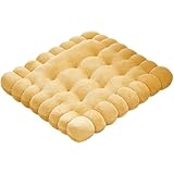 Keuyeo Plüsch-kekskissen, Kissen in Keksform, Dekokissen in Keksform, Stuhlkissen, Rückenkissen,...