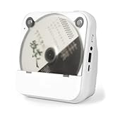 MDXHKK CD -Player Bluetooth -Lautsprecher, CD -Player -Unterstützung CD USB FM Stereo Radios,...