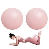 Alsurea 2 Pack Gymnastikbälle, 22-25cm Pilates Barre Mini Yoga Bälle, Anti-Burst Fitness Kleine...
