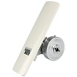 Gurtwickler inkl. Design-Abdeckplatte Lochabstand 135mm - 185mm stufenlos für Rollladen/Rolladen...