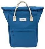 Kind Bag London Unisex Hackney Medium Rucksack - Petrol Blue